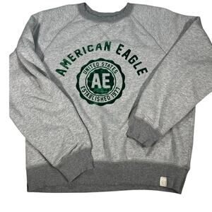 American Eagle women's graphic crewneck sweatshirt vintage-style pullover Medium